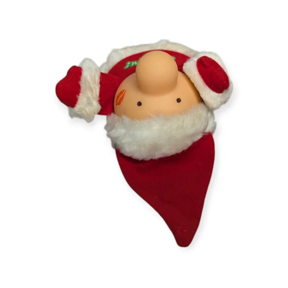 Vintage 1986 American Greetings Santa Ziggy I Love You Plush Christmas